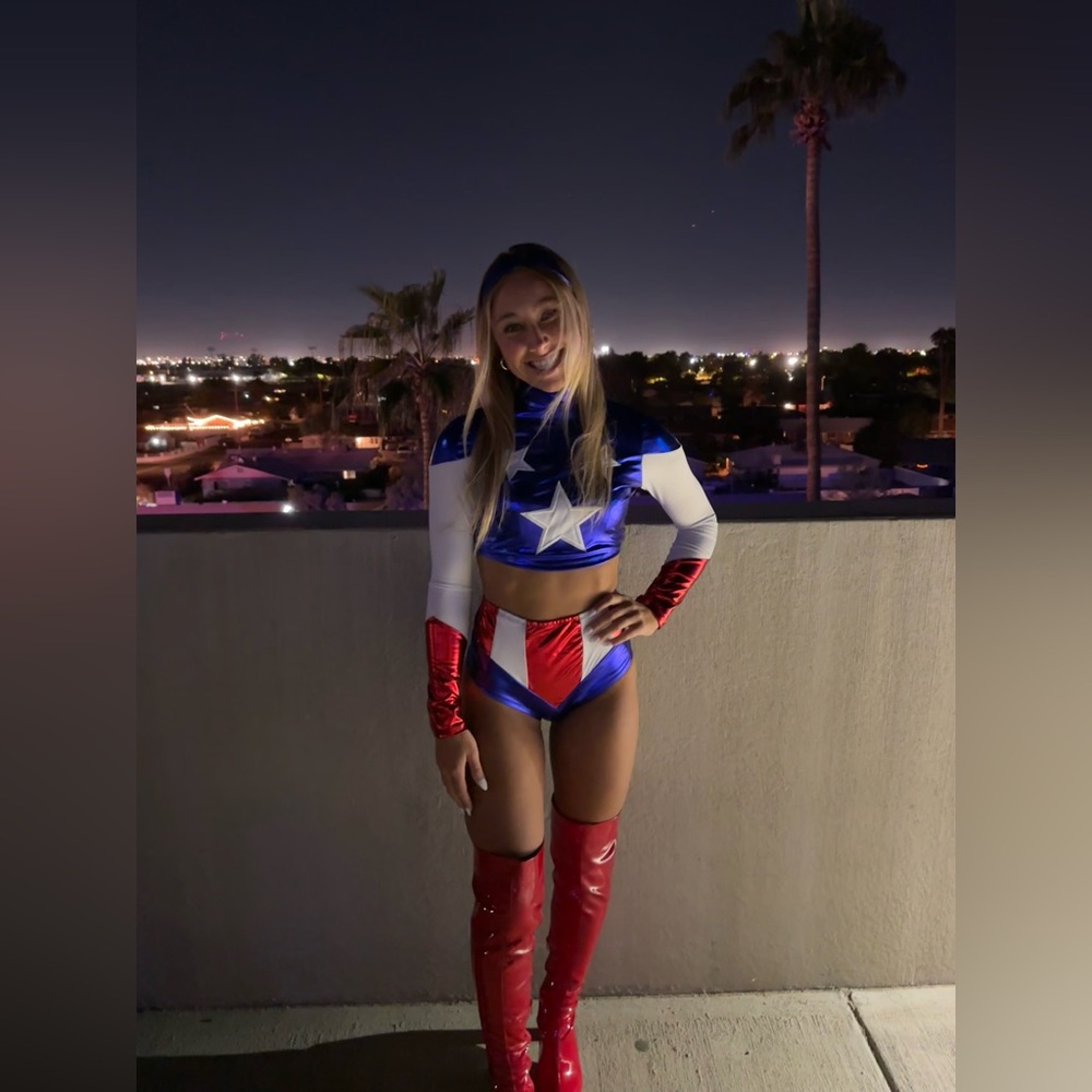 “pretty patriot” Halloween costume!! ONLY WORN ONCE